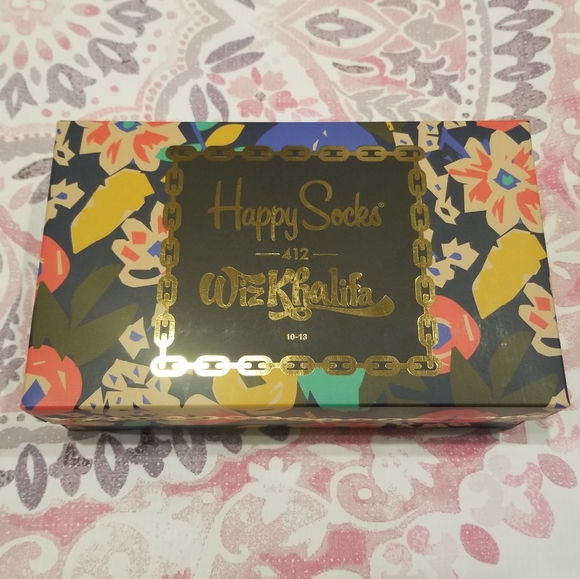 Wiz Khalifa Happy Socks Gift Box Set of 3 Socks Bundle Sock Size: 9-11 NWT - Picture 3 of 10